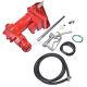 12 Volt 20 Gpm Fuel Transfer Pump Diesel Gas Gasoline Kerosene High Quality Red