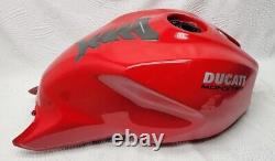 17-19 Ducati Monster 797 Gas Tank Petrol With Fuel Pump Evap Canister Set Red