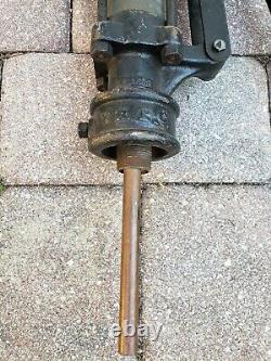 1920 Antique Chicago Steel Tank Commercial Gas Pump Pony Pump Petrol Petroliana