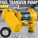 20gpm 12v Fuel Transfer Pump Dc Gasoline With Nozzle Kit For Gas Diesel Kerosene