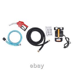 20-60L/min Electric Oil Fuel Diesel Gas Transfer Pump 110V with Nozzle & Oil Pipe