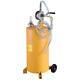 20 Gallon Gas Fuel Diesel Caddy Transfer Steel Tank With Rotary Pump With Hose