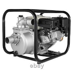 2Inch Commercial Engine Gasoline Water Pump 210CC 6.5 HP Portable Gas-Powered