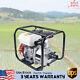2inch Commercial Engine Gasoline Water Pump 210cc 6.5 Hp Portable Gas-powered Us