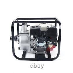 2Inch Commercial Engine Gasoline Water Pump 210CC 6.5 HP Portable Gas-Powered US
