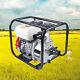 2 Commercial Engine Gasoline Water Pump 210cc 6.5 Hp Portable Gas-powered