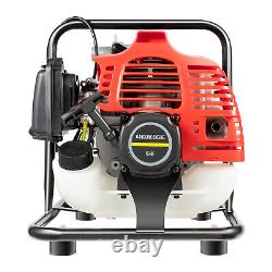 2 HP 2 Stroke Gasoline Water Pump 1 Portable Gas-Powered Semi-Trash Water Pump