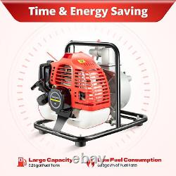 2 HP Gas Powered Water Pump, Water Transfer Pump / Gas Water Pump 1 In 2-Stroke