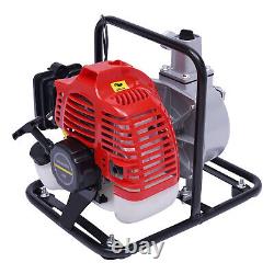 2 HP Gas Powered Water Pump, Water Transfer Pump / Gas Water Pump 1 In 2-Stroke