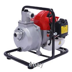 2 HP Water Transfer Pump Gas Powered Water Pump Gas Water Pump 1 In 2-Stroke