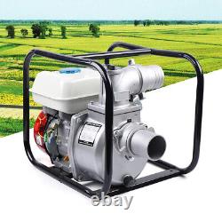 3 Inch Gas Water Semi Trash Pump Petrol High Pressure Garden Irrigation Pump New