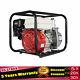 4 Stroke Gas Water Semi Trash Pump Gasoline Water Irrigation Transfer Pump 6.5hp