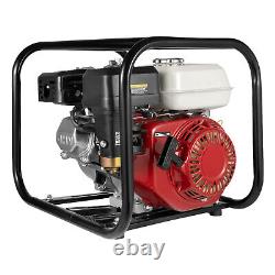 4 STROKE Gas Water Semi Trash Pump Gasoline Water Irrigation Transfer Pump 6.5HP