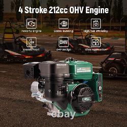 7HP 212cc Electric Start Horizontal Engine Motor Gas OHV 4-Stroke Go-Kart