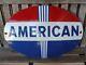 American Porcelain Sign 24 Advertising Vintage Standard Oil Gas Usa Pump Garage
