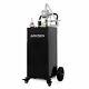 Arksen 35 Gallon Gas Fuel Tank Pump Diesel Caddy Transfer Portable Dispenser Blk