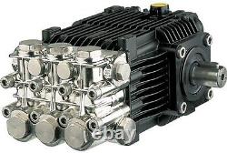 AR Blue Clean 5.5 Gpm Horizontal Gas Engine Triplex Plunger Pump 3000 Psi Steel