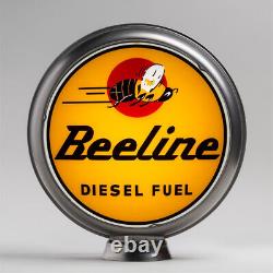 Beeline Diesel Fuel 13.5 Gas Pump Globe with Steel Body (G423)