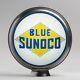 Blue Sunoco 13.5 Gas Pump Globe With Steel Body (g189)