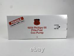 Brand New in Box Danbury Mint 1959 Phillips 66 miniature gas pump complete