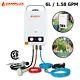 Camplux Pro 6l Outdoor Water Heater 12v Pump Tankless Propane Gas On Demand Hot