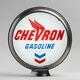 Chevron 13.5 Gas Pump Globe With Steel Body (g111)