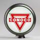 Conoco Triangle 13.5 Gas Pump Globe With Steel Body (g120)