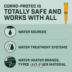 Corro-Protec Powered Anode for Water Heater, 20-Year Warranty + Eliminates Smell