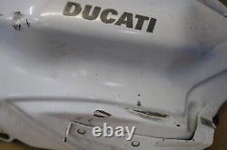 Ducati Supersport 1200 Gas Tank & FUEL PUMP WHITE OEM 58612531BA 17-20