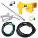 Electric Oil Fuel Diesel Gas Transfer Pump With Hose Manual Nozzle 20 Gpm 1 12v