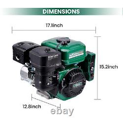 Electric Start Gas Engine Motor 212cc 4-Stroke 7HP Horizontal Compressor