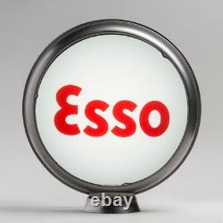 Esso Block 13.5 Gas Pump Globe with Steel Body (G124)