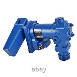 Fuel Transfer Pump 12 Volt 20 GPM For Diesel Gas Gasoline Kerosene Blue T5