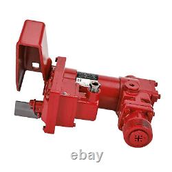 Fuel Transfer Pump 12 Volt 20 GPM For Diesel Gas Gasoline Kerosene Red