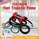 Fuel Transfer Pump 12 Volt 20 Gpm For Diesel Gas Gasoline Kerosene Red R10