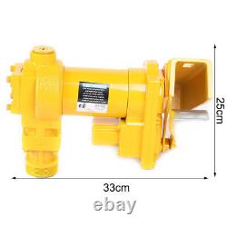 Fuel Transfer Pump 20 GPM Gas Gasoline Kerosene Car Truck Motor 12V DC NEW