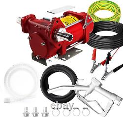 GPM High Flow DC Diesel Transfer Pump, Gas Heavy Duty Transfer Pump with Filter