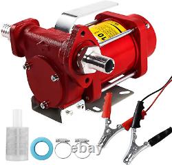 GPM High Flow DC Diesel Transfer Pump, Gas Heavy Duty Transfer Pump with Filter