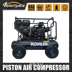 Gas Driven pump portable compressed system 17cfm 20Gal Tank Air Compressor