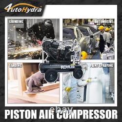 Gas Driven pump portable compressed system 17cfm 20Gal Tank Air Compressor