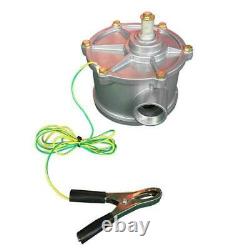 Gas Fuel Tank 35Gal Capacity Caddy Transfer Portable Tank With Pump Automotive