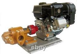 Gear Pump for Diesel and Waste Motor Oil. Electric Start! Gas Powered! 50 GPM