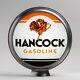 Hancock Gasoline 13.5 Gas Pump Globe With Steel Body (g216)
