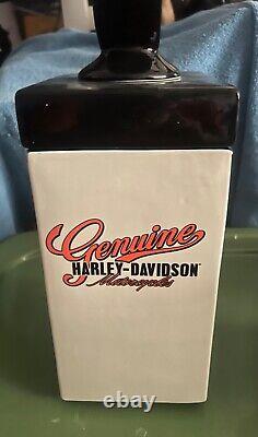 Harley Davidson Gas Pump Cookie Jar Brand New