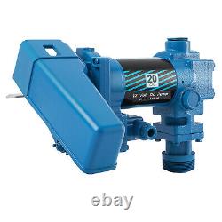 High Quality Fuel Transfer Pump 12 Volt 20 GPM Diesel Gas Gasoline Kerosene Blue