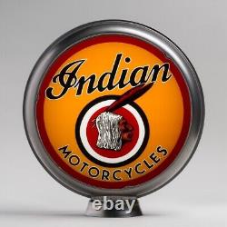 Indian Motorcycle 13.5 Lenses in Unpainted Steel Body (G144) FREE US SHIPPING
