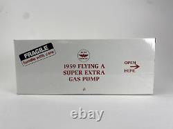 Model 1959 Flying A Super Gas Pump 9 1/2 Tall Brand New In Box
