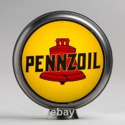 Pennzoil 13.5 Gas Pump Globe with Steel Body (G157)