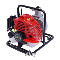 Portable Small Gas Gasoline Pump Irrigation Water Pump 2-Stroke 2 HP Air-Cooled