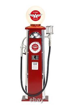 Retro Scale Replica Flying A Gas Pump with Clock and Lamp Morgan Cycle 23102